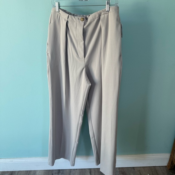 Free People Womens Pleated Trousers Business Casual Size Small - Picture 1 of 8